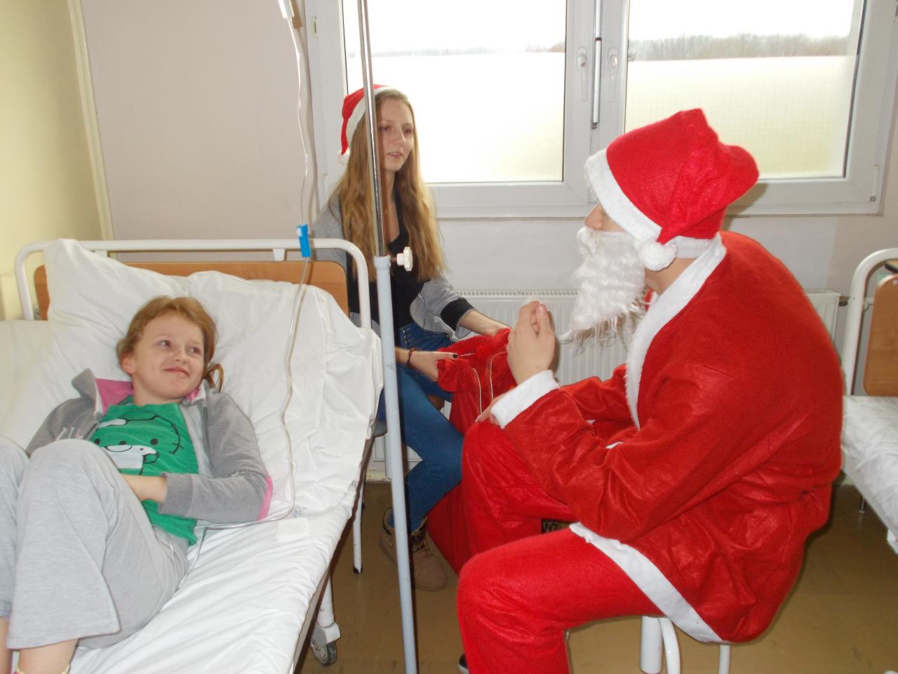 Mikołaj w szpitalu